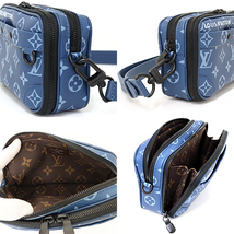 ルイ ヴィトン LOUIS VUITTON Alpha アルファ ウェアラブルウォレット ショルダーバッグ M82801 アトランティックブルー 未使用品_画像3