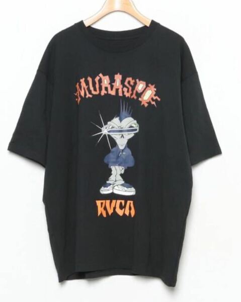 ☆ RVCA［希少　コラボ　デザイン　ワンポイントロゴ　トップス］Mサイズ　美品