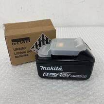 PA037426(053)-414/IK8000【名古屋】makita マキタ Li-ion バッテリBL1860B 6.0Ah 18V LITHIUM-ION_画像1