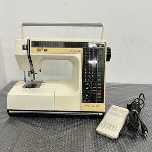 JA021721(054)-609/IS6000【名古屋】JANOME ジャノメ Memory Craft 6000 メモリークラフト 6000 Model 6000 ミシン フットペダル セット