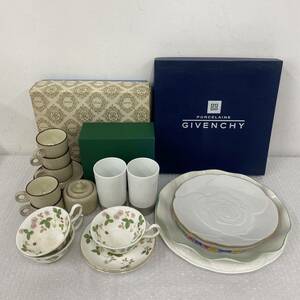 P054(5895)-413【名古屋】食器 14点まとめ Noritake ノリタケ WEDGWOOD ウェッジウッド MIKIMOTO ミキモト GIVENCHY ジバンシー