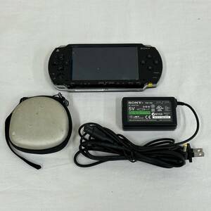 LA041202(061)-355/KN3000【名古屋】SONY ソニー Playstation Portable プレイステーション・ポータブル PSP-1000 ゲーム機 / ソフト 3点