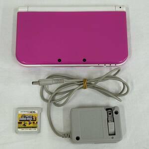 LA041056(062)-324/KN6000[ Nagoya ]new Nintendo Nintendo 3DS LL RED-001 game machine / soft 1 point 