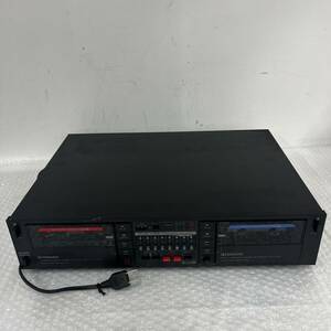 DA039609(063)-21/OY4000【名古屋】ステレオ カセットデッキ PIONEER パイオニア STEREO CASSETTE TAPE DECK CT-Y77W 