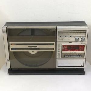 YA021850(063)-104/IS5000[ Nagoya ]SHARP sharp both sides musical performance system stereo VZ-V3 radio-cassette 