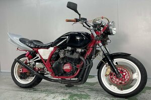 XJR400R 売り切り！１円スタート！☆始動動画有☆エンジン好調！RH02J！2003年！社外マフラー！タックロール！全国配送！福岡佐賀