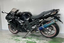 ZZ-R1400 売り切り！１円スタート！ZXT40B！2007年！社外マフラー！全国配送！福岡佐賀 検）ニンジャZX-14R ZZ-R1200 ZZ-R1100_画像7