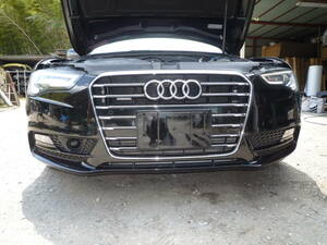 ( Audi A5 8T latter term ) front bumper (8TCDNL) grill & foglamp etc. attaching / color LY9T