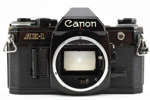 ★ 実用品★ CANON キヤノン AE-1 BODY ボディー BLACK 黒 ブラック #2141795