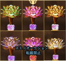 蓮華灯 蓮花 蓮の花 造花 光る蓮の花 仏花 ロータス 蓮華 2個セット USB はすはな インテリア照明 お盆 仏具 仏壇 仏前 法事 法要 お彼岸_画像5