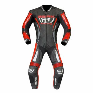  high grade grade MFJ official recognition model new standard BERIK Berik racing suit 334N BLACK/RED 54 size 2XL corresponding sample 