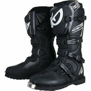  regular goods exhibition goods BERIK Berik Enduro boots 2308071 BLACK 43 size 27cm rom and rear (before and after) . road off roadtour motocross Trial 