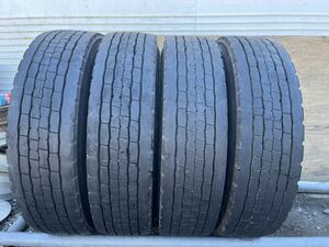 225/80R17.5 123/122L 2020年製 ダンロップ DUNLOP SP680 DECTES 夏タイヤ 4本 セット