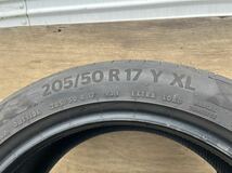 205/50R17 Y XL 2020年製 コンチネンタル CONTINENTAL PREMIUM CONTACT 6 夏タイヤ 4本 セット_画像6