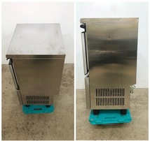 ★訳あり商品★ 2007年製 ホシザキ 製氷機 IM-35M W500×D450×H800 重量40㎏ 単相100V 50/60Hz アンダーカウンター 業務用 _画像3