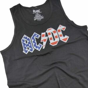 激レア 海外限定 AC/DC ac/dc バンドT パンクロック タンクトップ Tシャツ Lサイズ タンクトップ 