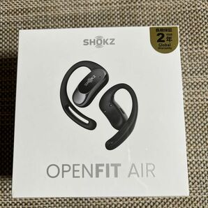 『新品未使用』フルワイヤレスイヤホンSHOKZ OpenFit Air ブラック