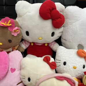 Sanrio サンリオ ハローキティ ぬいぐるみ まとめ HELLO KITTY キティちゃん BIGあり キャラクター 猫 ネコ K-0508-06の画像8