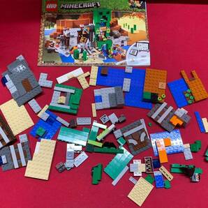 LEGO レゴ マインクラフト 21155+21160+21162 巨大クリーパー像の鉱山 イリジャーの襲撃 タイガの冒険 M-0501-3の画像5