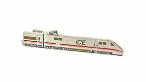 美品●鉄道タイピン●ICE ドイツ鉄道●シルバー×レッド系 赤 インターシティエクスプレス高速鉄道 電車 新幹線 タイクリップ