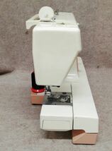 JANOME ジャノメ ミシン COMBI コンビ 2300SX ロック＆ジグザグ MODEL2300 裁縫 手工芸 箱 取扱説明書付 34-118_画像6