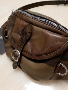 [ супер редкий ] Chrome Hearts сумка "body" сумка на плечо сумка-пояс CHROME HEARTSs гайка упаковка редкий утка рисунок 
