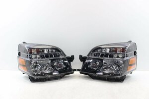 美品　ヴォクシー　AZR60G　後期　ヘッドライト　左右　セット　キセノン　HID　コイト　28-183　打刻V7　黒メッキ　319810-319811