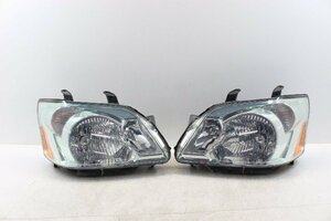 美品/キズ無　ノア　AZR60系　後期　ヘッドライト　左右　セット　コイト　28-181　キセノン　HID　グリーンメッキ　刻印NO　319851-319852