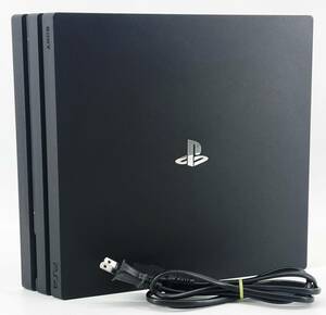 1円スタート 中古ゲーム機 PlayStation4 Pro 1TB CUH-7100BB01 ジェット・ブラック プレステ PS4 プレイステーション