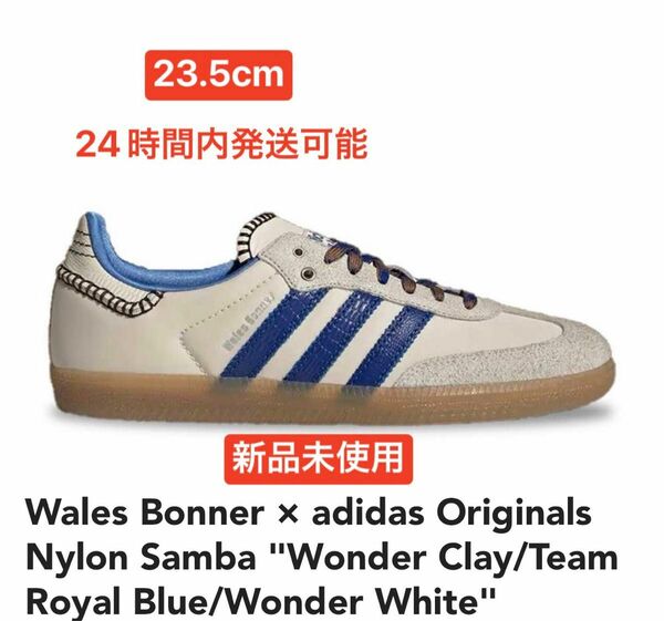 Wales Bonner × adidas Originals Nylon Samba "Wonder Clay/Team