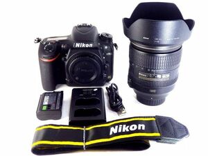 送料無料 Nikon D750 ニコン ボディ + AF-S Nikkor 24-120mm f4G VR レンズ 完動 極上美品 FX シャッター4,011回 デジタル 一眼レフ カメラ