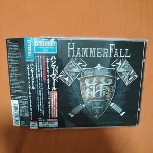 国内盤 2枚組 ベストアルバム HAMMERFALL 「Steel Meets Steel ～Ten Years Of Glory」ハンマーフォール