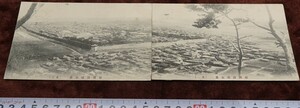 Art hand Auction rarebookkyoto h12 Corée d'avant-guerre, Vue panoramique de la ville miroir coréenne, Carte postale pratique, 1910, La photographie est une histoire, Peinture, Peinture japonaise, Fleurs et oiseaux, Faune