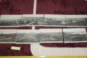 rarebookkyoto　SU-141　戦前　中国青島全景写真パノラマ・八枚セット　　絵はがき・葉書8枚　1920年　京都古物