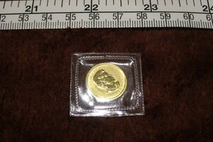 rarebookkyoto 　ｇ154・カナダ製・メイプル金貨・コイン　一枚・未開封・1/10oz　純金3.1g・資産になる・2009年 　中古　インフレ抵抗　