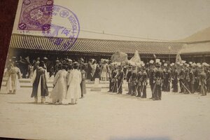 rarebookkyoto F6B-85　戦前　李朝朝鮮　　大韓帝国・皇帝陛下即位紀念写真絵葉書・京城印　隆煕元年　1907年　京都古物