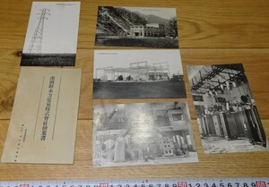 rarebookkyoto o69　南朝鮮水力電気株式会社絵葉書　ライオン写真館　　1920　年　李朝　大韓帝国　両班　