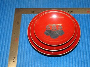 Rarebookkyoto　F3B-353　戦前　李朝朝鮮　朝鮮総督府　三十年記念　銀蒔絵賞杯　三個セット　1940年頃　名人　名作　名品