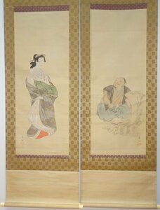 rarebookkyoto　YU-225　山口素絢・応挙の弟子　　京人形-左甚五郎・絹本設色　酒井抱祝書き箱　1810年頃作　京都古物