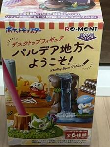 ポケットモンスター DesQ デスクトップフィギュア パルデア地方へようこそ！ サーフゴー マルチトレイ グッズ ポケモン ★ 新品 未使用