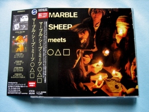 MARBLE SHEEP / MARBLE SHEEP MEETS 〇△□　　マーブル・シープ　　初回盤の２枚組です