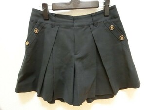 (28972)UNTITLED Untitled short pants black 2 USED