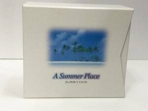 CD A Summer Place Gift from PERCY FAITHpa-si-* лицо 5 листов комплект специальный дополнение / box с футляром работоспособность не проверялась текущее состояние товар AD187060
