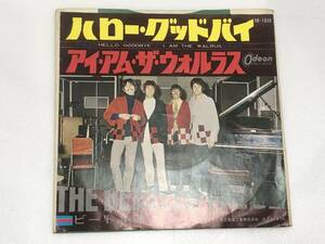 EP レコード 赤盤 The Beatles ビートルズ Hello Goodbye I Am The Walrus ハロー・グッドバイ OR-1838 動作未確認 現状品 AE071000