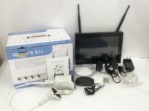 HD NVR kit 防犯カメラ 屋外 ワイヤレス 家庭 監視カメラP2P 欠品あり 通電確認済 現状品 AE087080