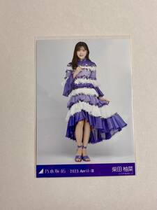 乃木坂46 柴田柚菜 2023 April Ⅲ 生写真