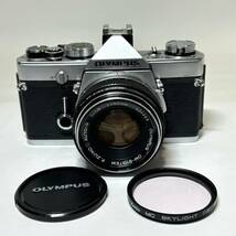 ■現状品 OLYMPUS オリンパス OM-1 レンズ OM-SYSTEM F.ZUIKO AUTO-S 1：1.8 f=50mm 一眼レフカメラ フィルムカメラ_画像1