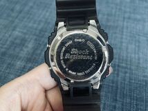 CASIO G-SHOCK DW-5700 PROTECTION カシオ ジーショック プロテクション 防水 腕時計 とけい メンズ 赤液晶 20周年_画像8