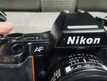 Nikon F-801 Ai 35-70mm 1:3.3-4.5 AF NIKKOR Micro 105mm 1:4 カメラ レンズ ブラック ボディ セット ニコン 撮影 一眼 写真_画像10