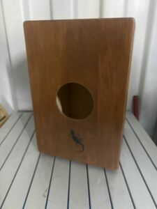  beautiful goods GECKO CAJONgeko-ka ho n percussion instruments Vintage percussion instrument 